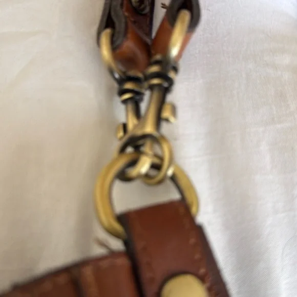 Patricia Nash Brown Shoulder Bag with Slouchy Hobo Shape and Adjustable Strap - Picture 10 of 16